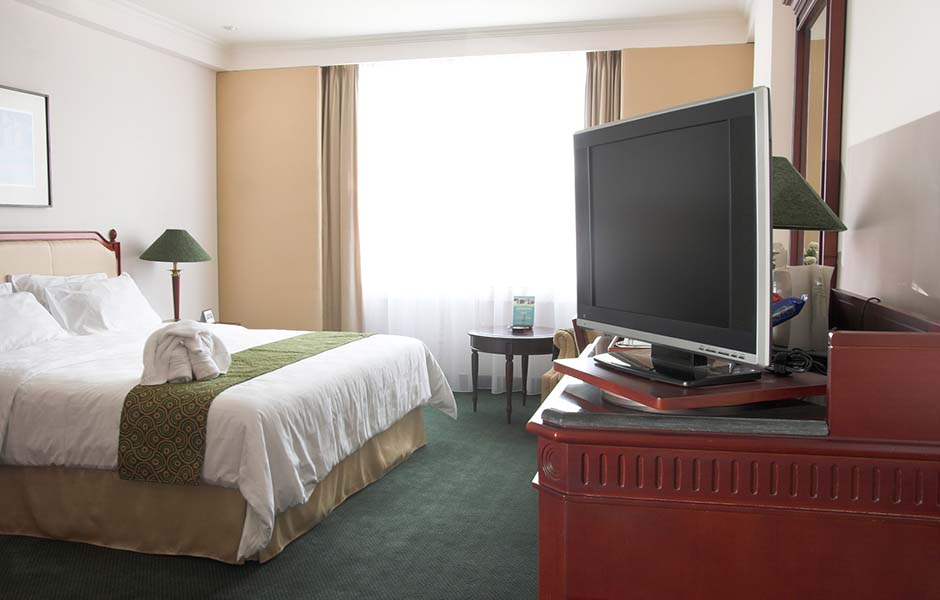 Hotel Room TV